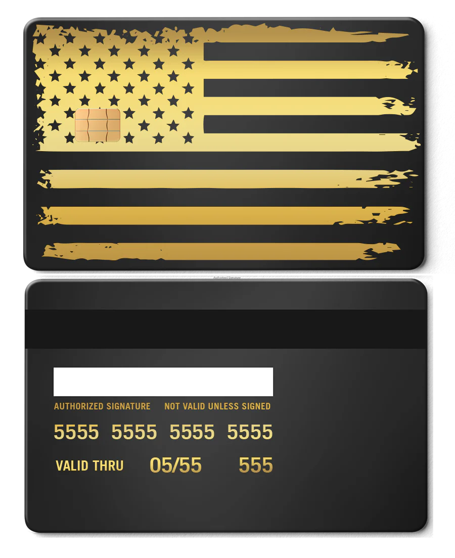 American Flag Card - Image 3