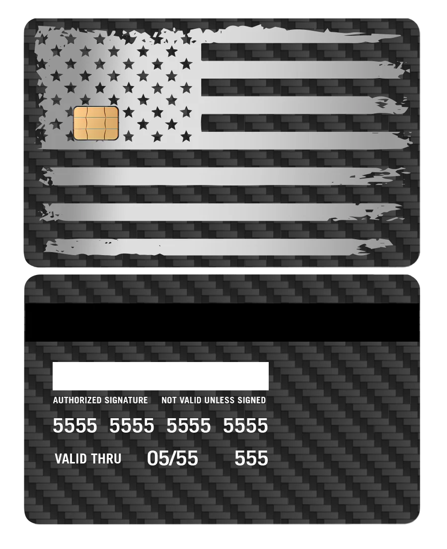 American Flag Card - Image 4