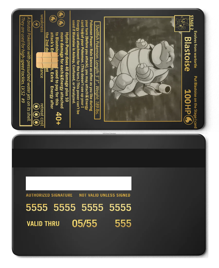 Blastoise Card - Image 3