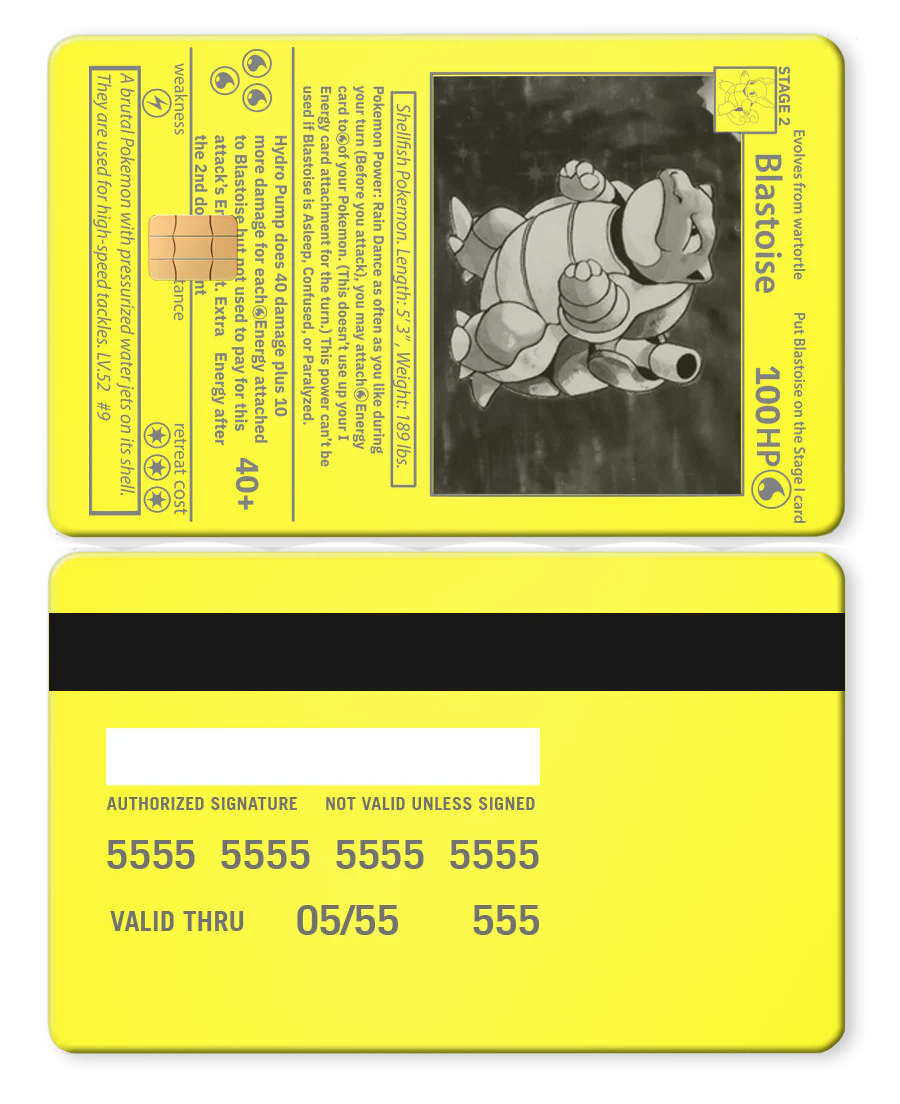 Blastoise Card - Image 7