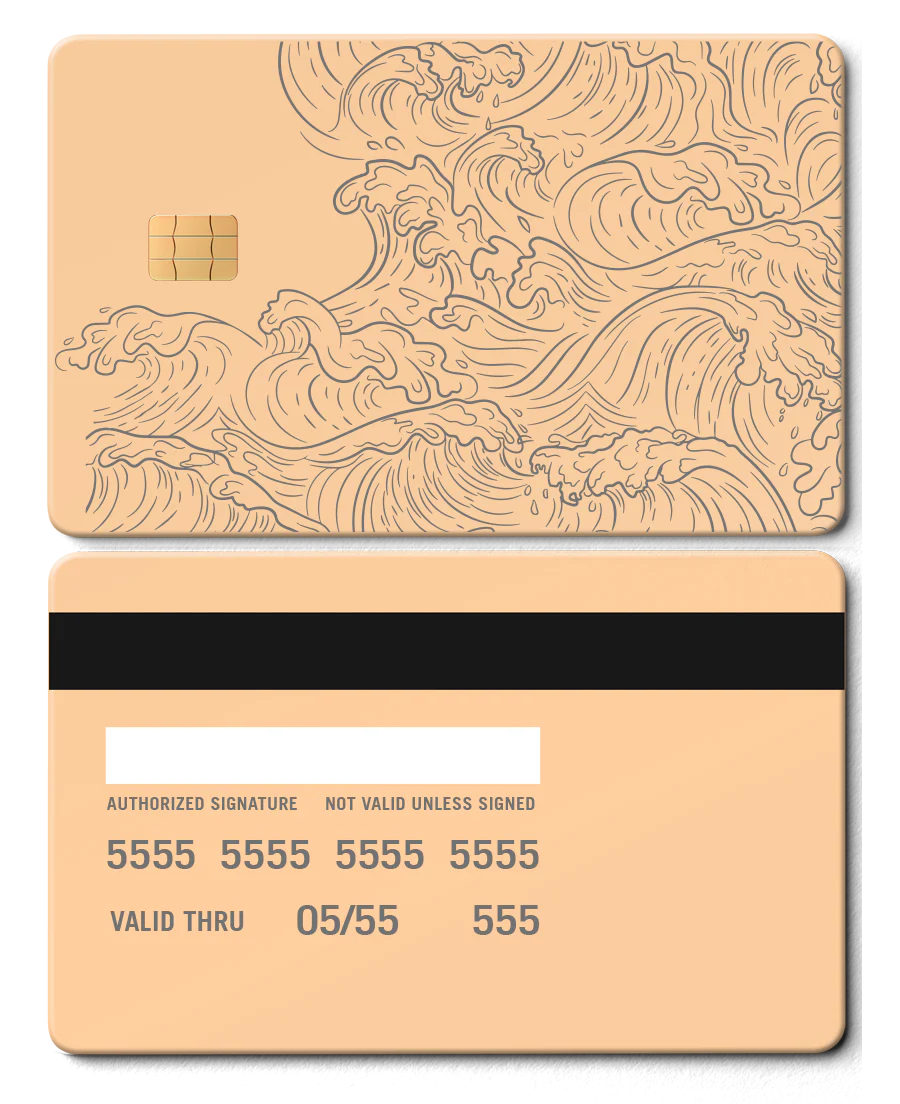 Hokusai Wave Card - Image 11
