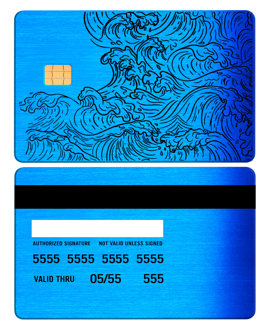Hokusai Wave Card - Image 13