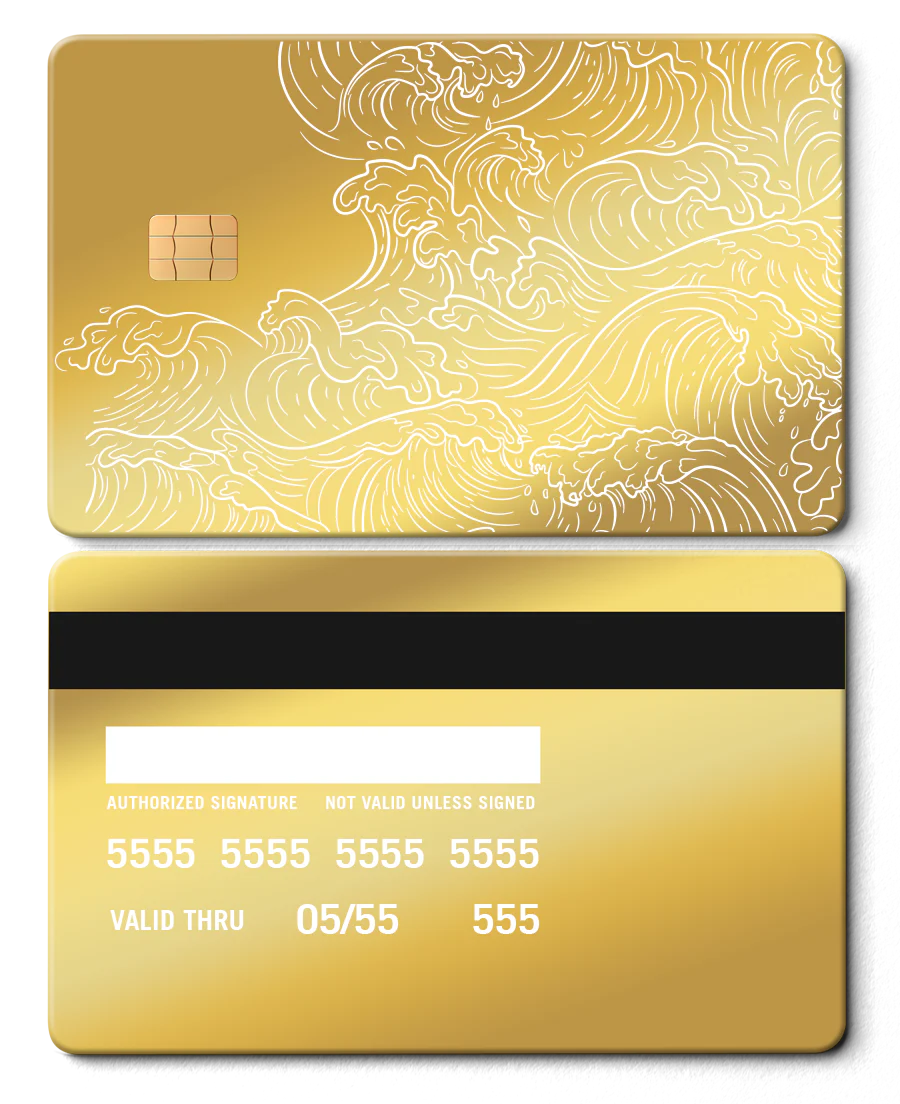 Hokusai Wave Card - Image 6