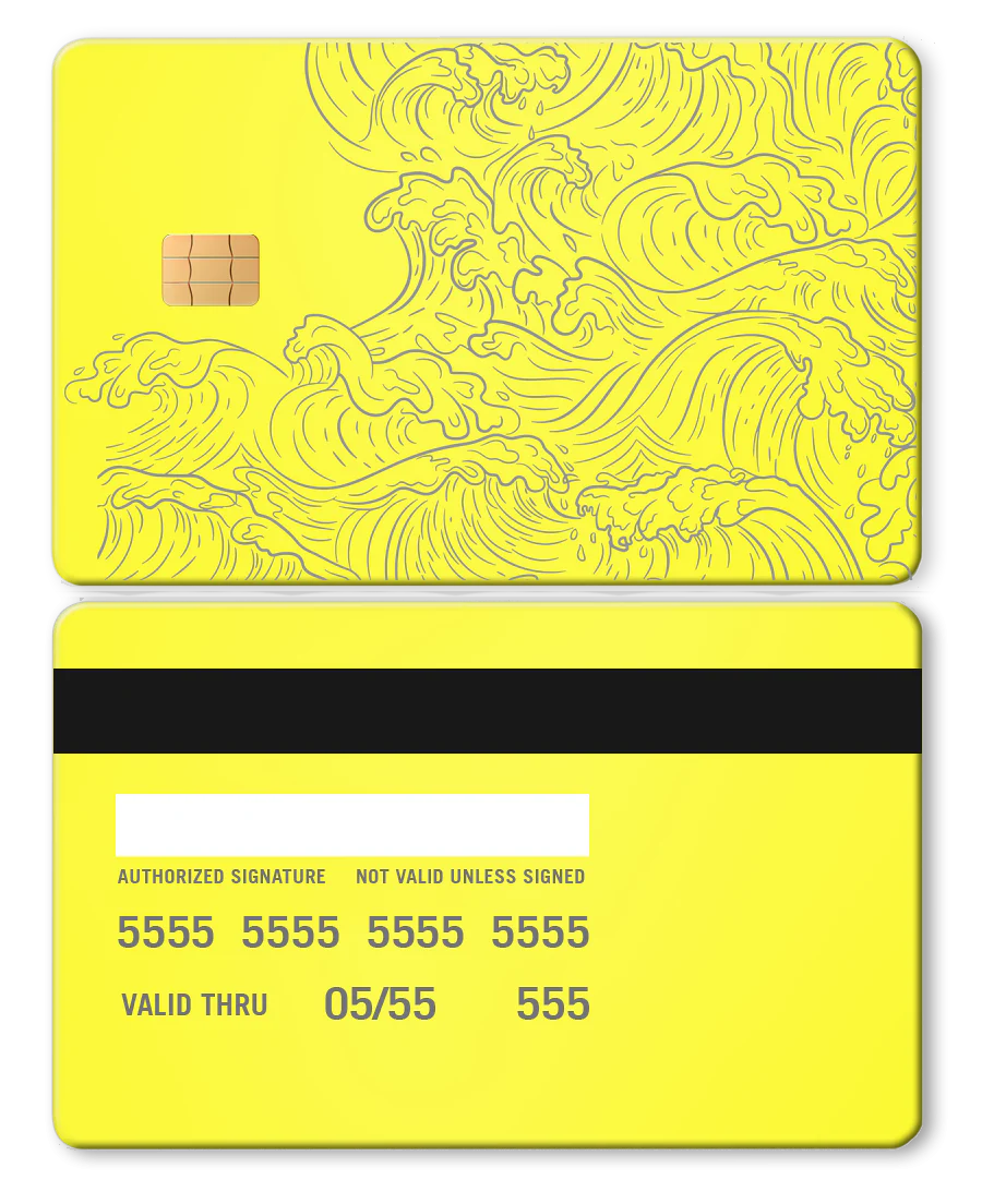 Hokusai Wave Card - Image 7