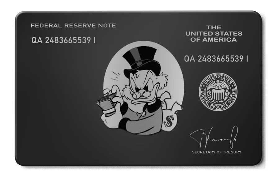 Metal (swipe-only) card - Image 3
