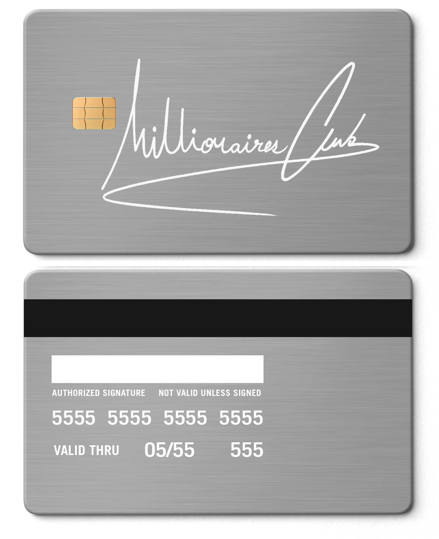 Millionaires Club Card - Image 12