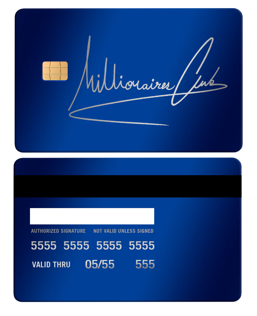 Millionaires Club Card - Image 16