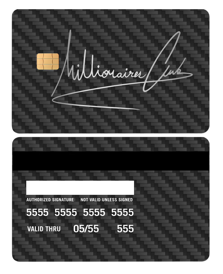 Millionaires Club Card - Image 4