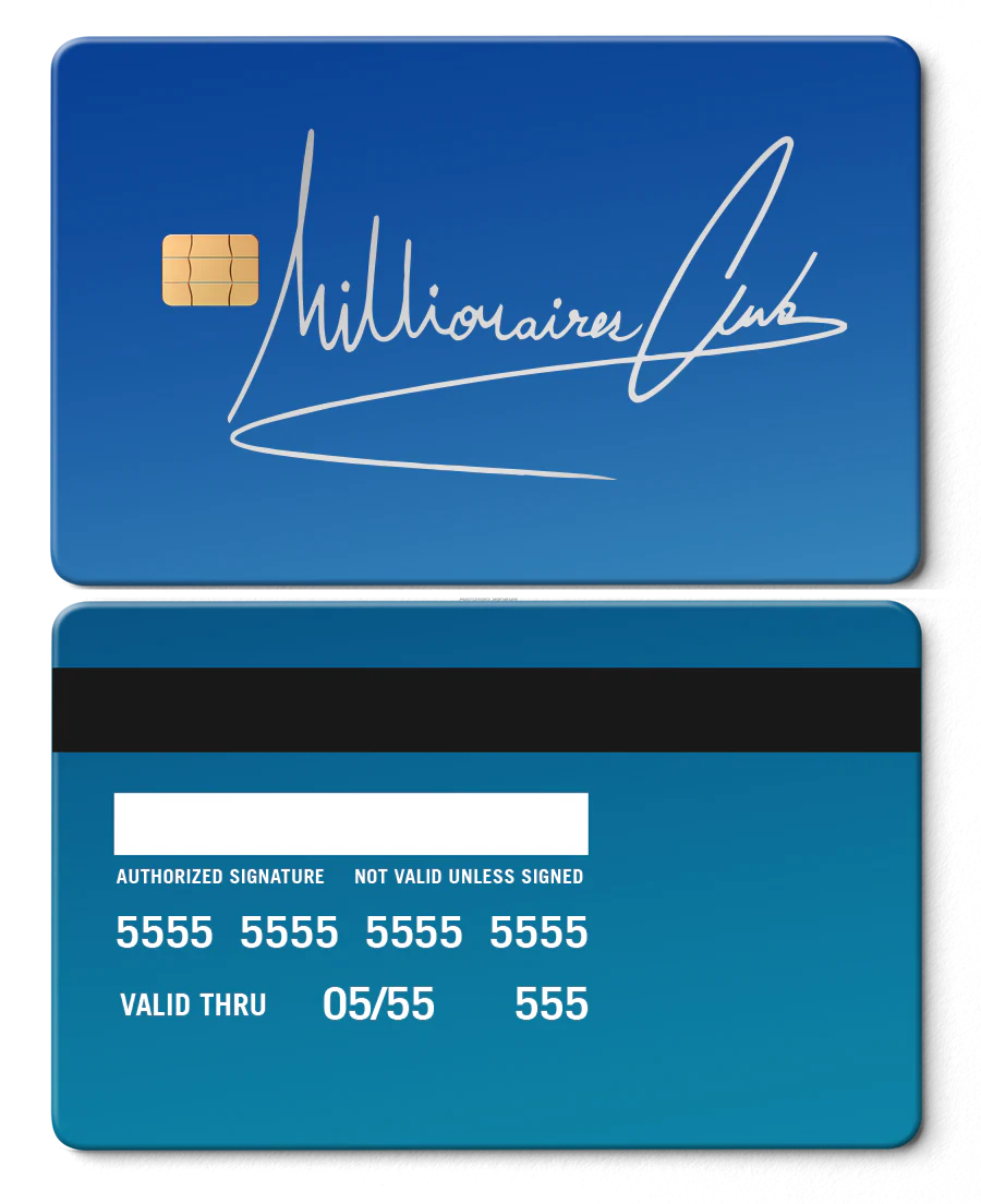 Millionaires Club Card - Image 5