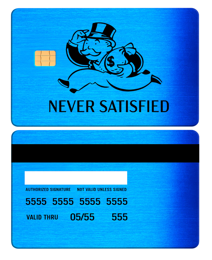 Never Satisfied Card - Image 15