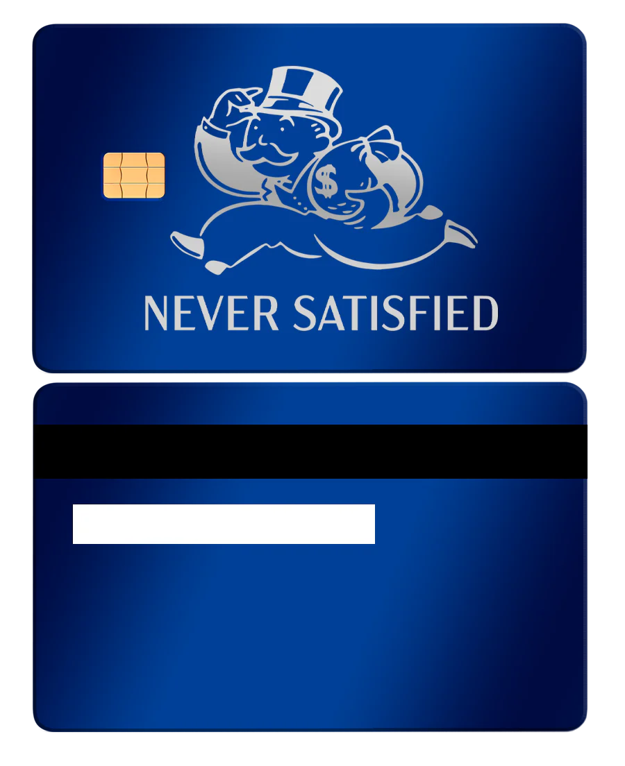 Never Satisfied Card - Image 16