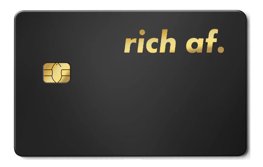 Rich af.