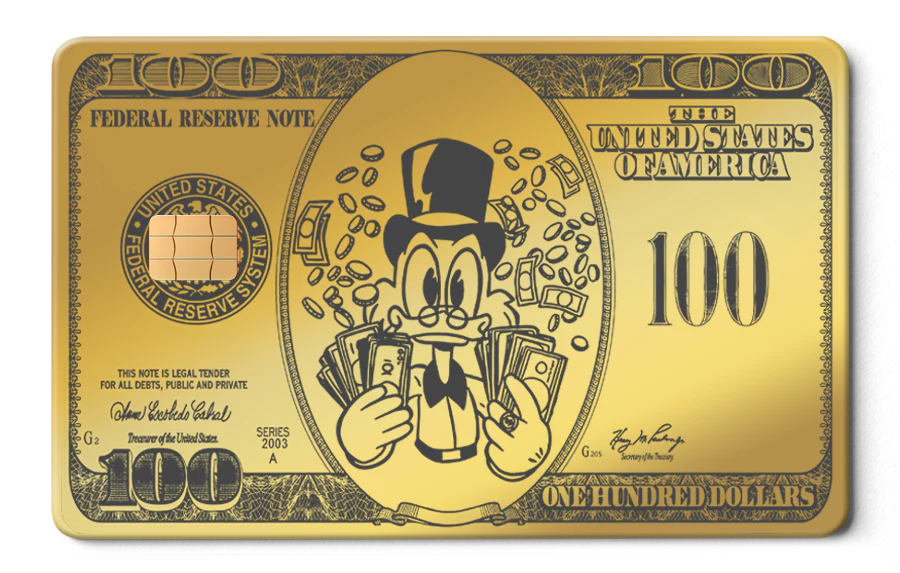 Scrooge Bill Card