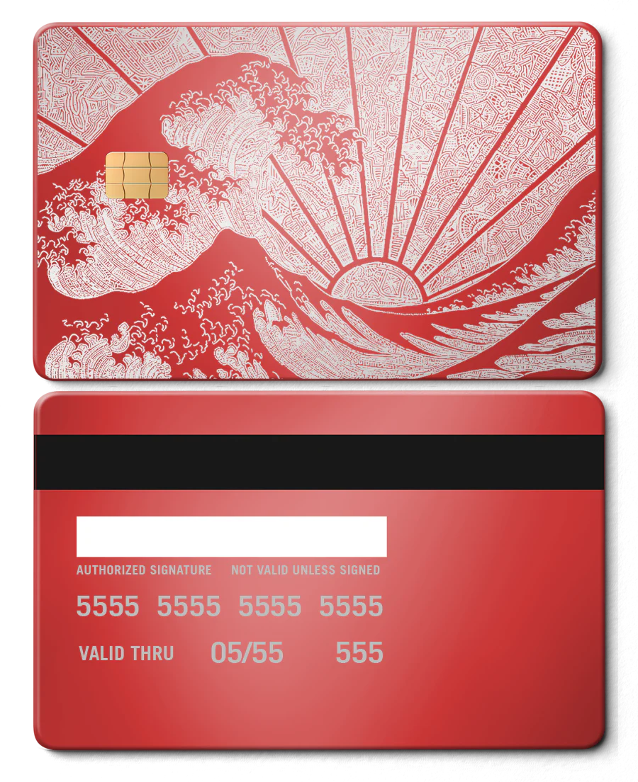 The Great Wave Card - Image 8